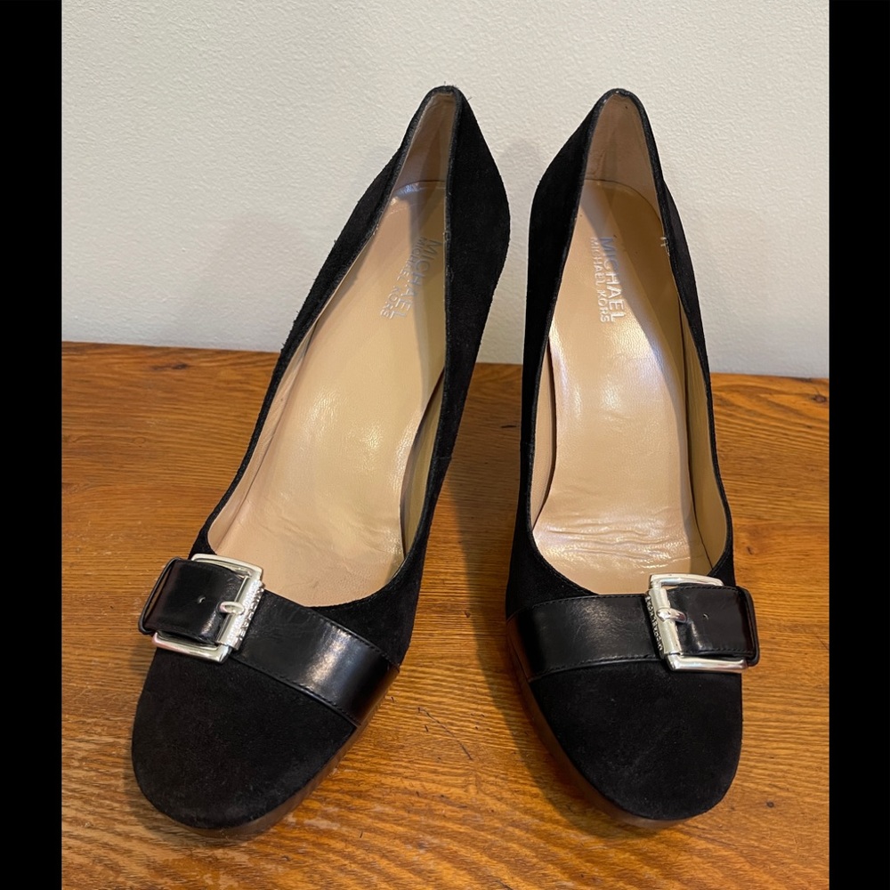 Michael Kors Platform Suede Heels